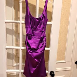 Beautiful fuschia Suzi Chen for Maggie Boutique evening dress